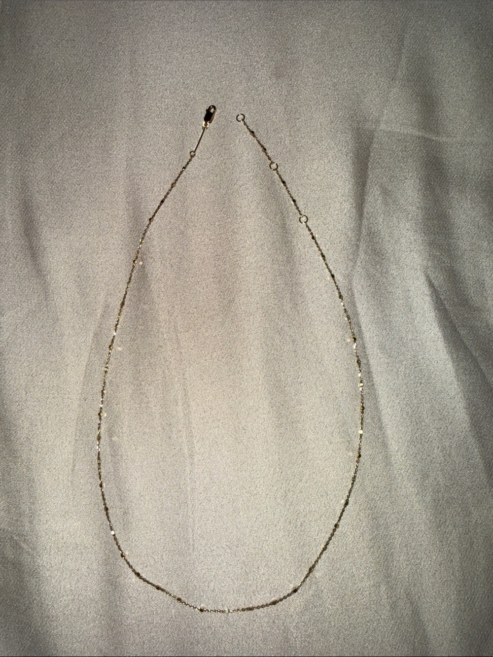 Kendra Scott Delicate Gold Bead Station Necklace